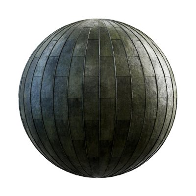 【材质】绿色金属屋顶