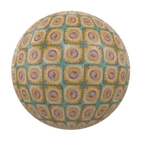 【材质】花纹图案瓷砖