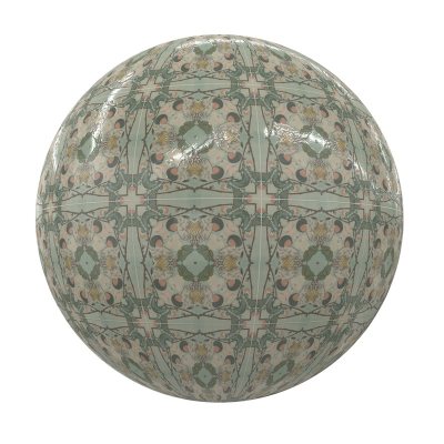 【材质】花纹图案瓷砖