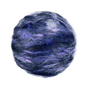 【材质】蓝色水晶