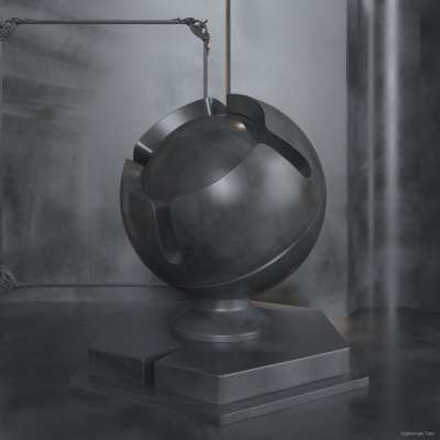 【材质】金属古铜哑光材质