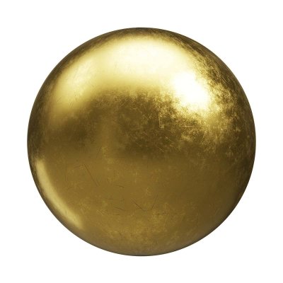 【材质】金色划痕金属