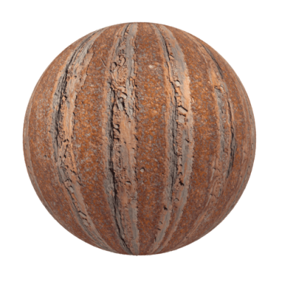 【材质】铁锈金属漫反射