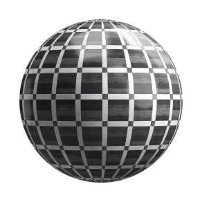 【材质】黑白马赛克木地板BBR贴图