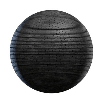 【材质】黑砖墙