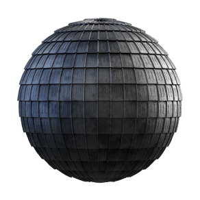 【材质】黑色陶瓷屋顶