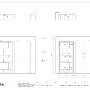 【CAD图纸】三房两厅现代设计家装 CAD施工图+实景