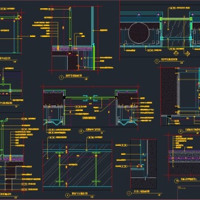 【CAD图纸】吉林市人民大剧院 效果图+竣工图