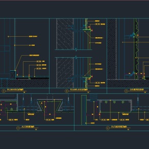 【CAD图纸】黄山市城市展示馆丨彩平+效果图+视频+CAD施工图