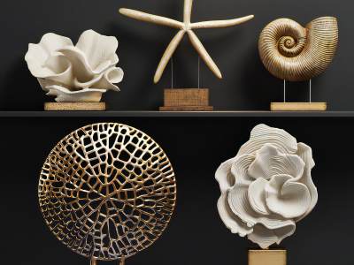 现代装饰品组合