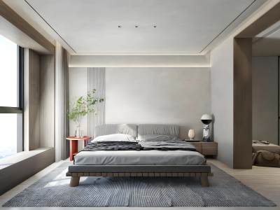 侘寂风卧室