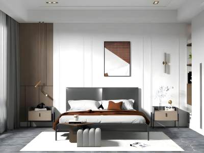 现代家居卧室