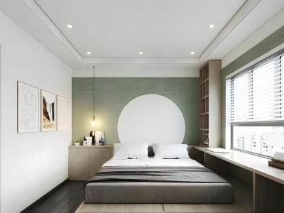 现代榻榻米卧室