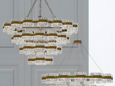 现代水晶吊灯