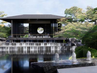 新中式住宅小区景观