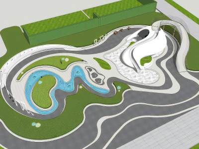 现代儿童游乐园景观