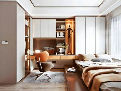 现代榻榻米卧室