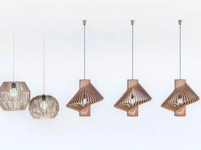 现代编织吊灯