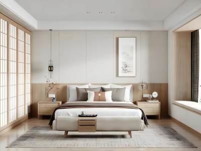 新中式卧室