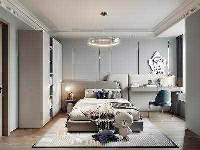 现代轻奢儿童房