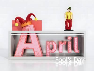 现代愚人节美陈