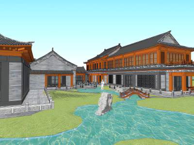 中式四合院建筑