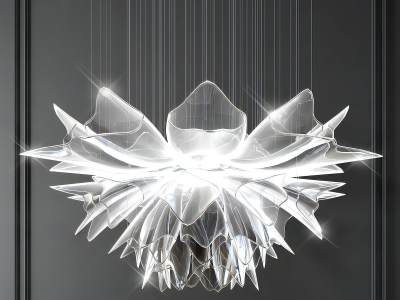 现代玻璃艺术吊灯