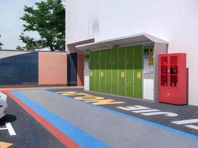 现代老旧小区改造