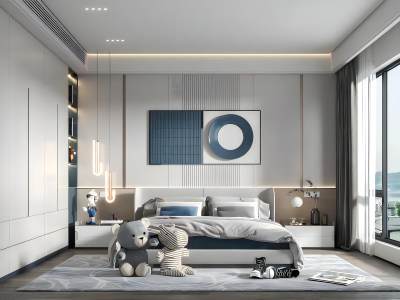 现代轻奢儿童房