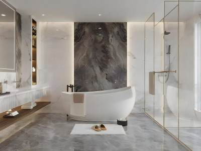 现代轻奢卫生间