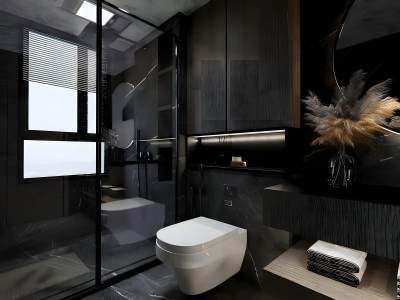 现代简约卫生间