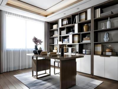 新中式书房