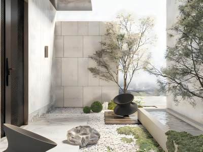 现代花园庭院景观