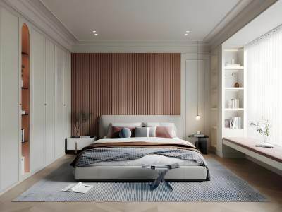 法式奶油风卧室