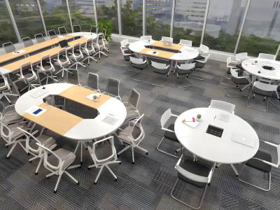 现代办公会议桌椅组合