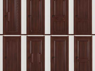 新中式实木房门