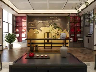 新中式家居书房