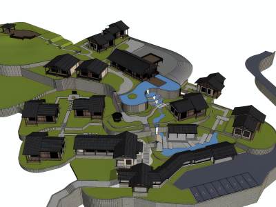 新中式民宿建筑