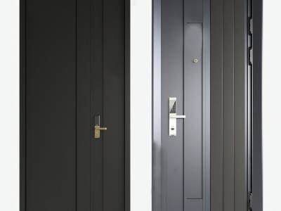 现代单开门