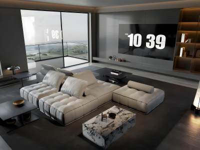 现代客厅模型