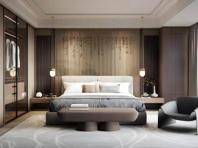 新中式卧室