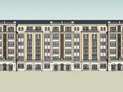 欧式风格多层住宅