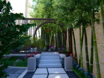 新中式庭院花园