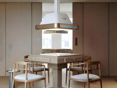 新中式麻将桌椅