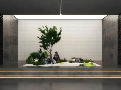 现代绿植景观造景