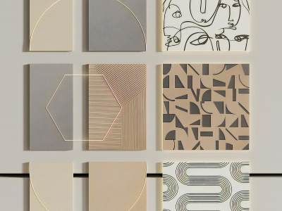 侘寂风装饰挂画