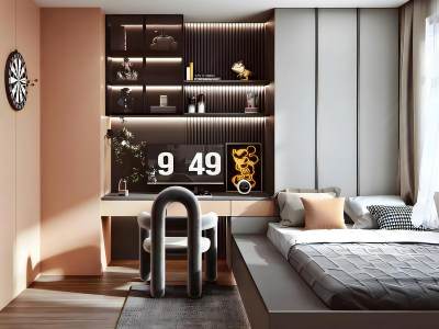 现代榻榻米卧室