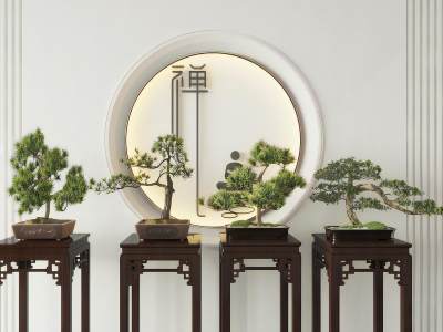 新中式绿植盆栽