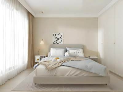 北欧奶油风卧室