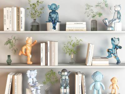 现代饰品摆件组合